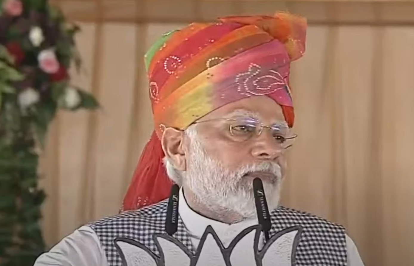 “Should those secrets of the ‘laal’ diary not see the light of day?’ says PM Modi lashing out at the Congress in poll-bound Rajasthan